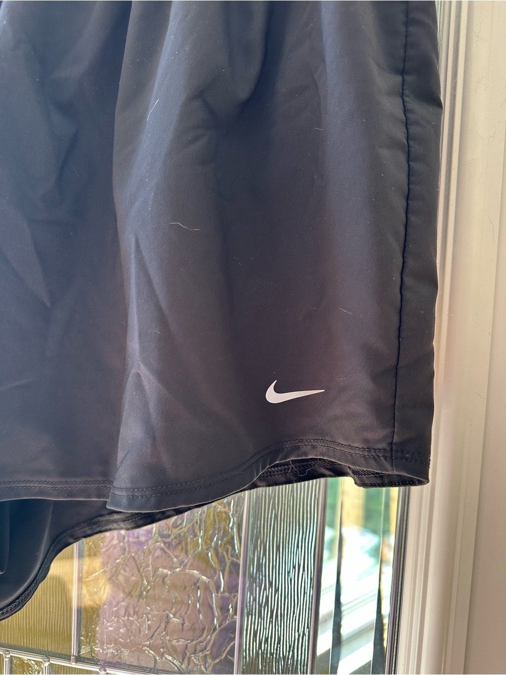 Nike Black Women's Athletic Shorts with Inner Liner - Picture 2 of 6